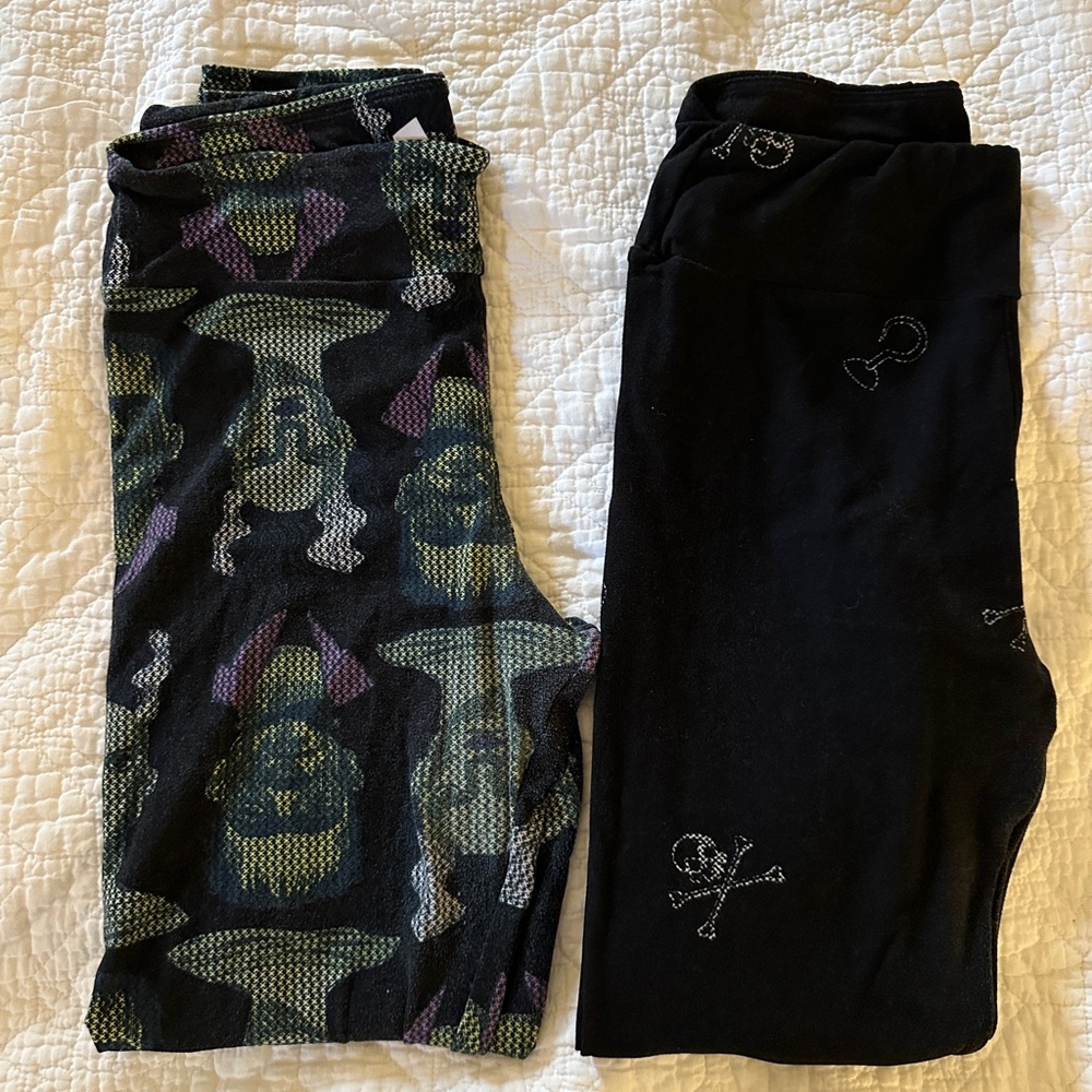 LuLaRoe Halloween legging set (OS)
